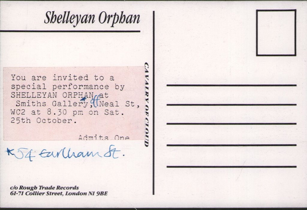 Shelleyan Orphan - Smiths Gallery - Card