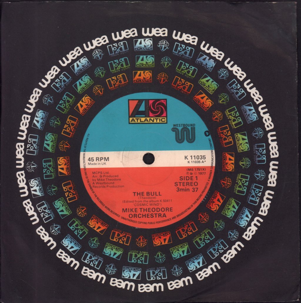 Mike Theodore Orchestra - Bull - 7 Inch