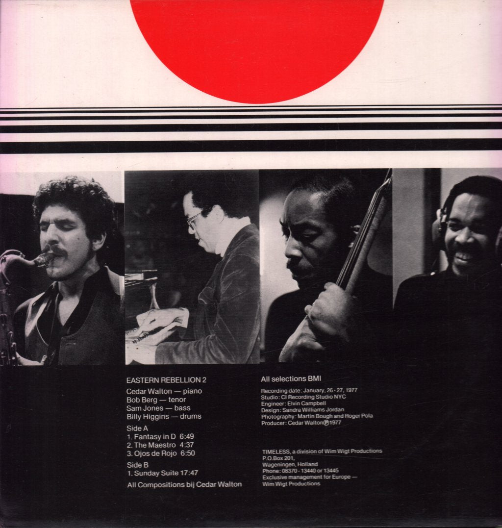 Cedar Walton Bob Berg Sam Jones Billy Higgins - Eastern Rebellion 2 - Lp