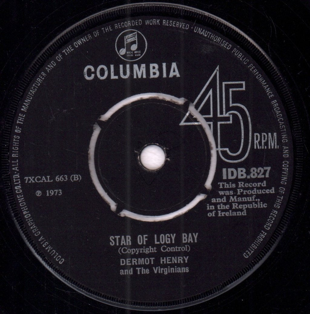 Dermot Henry And The Virginians - Old Dungarvan Oak - 7 Inch