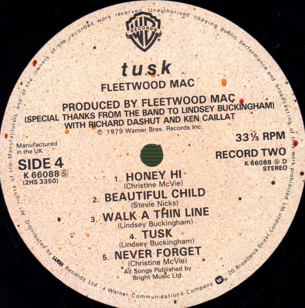 Fleetwood Mac - Tusk - Double Lp