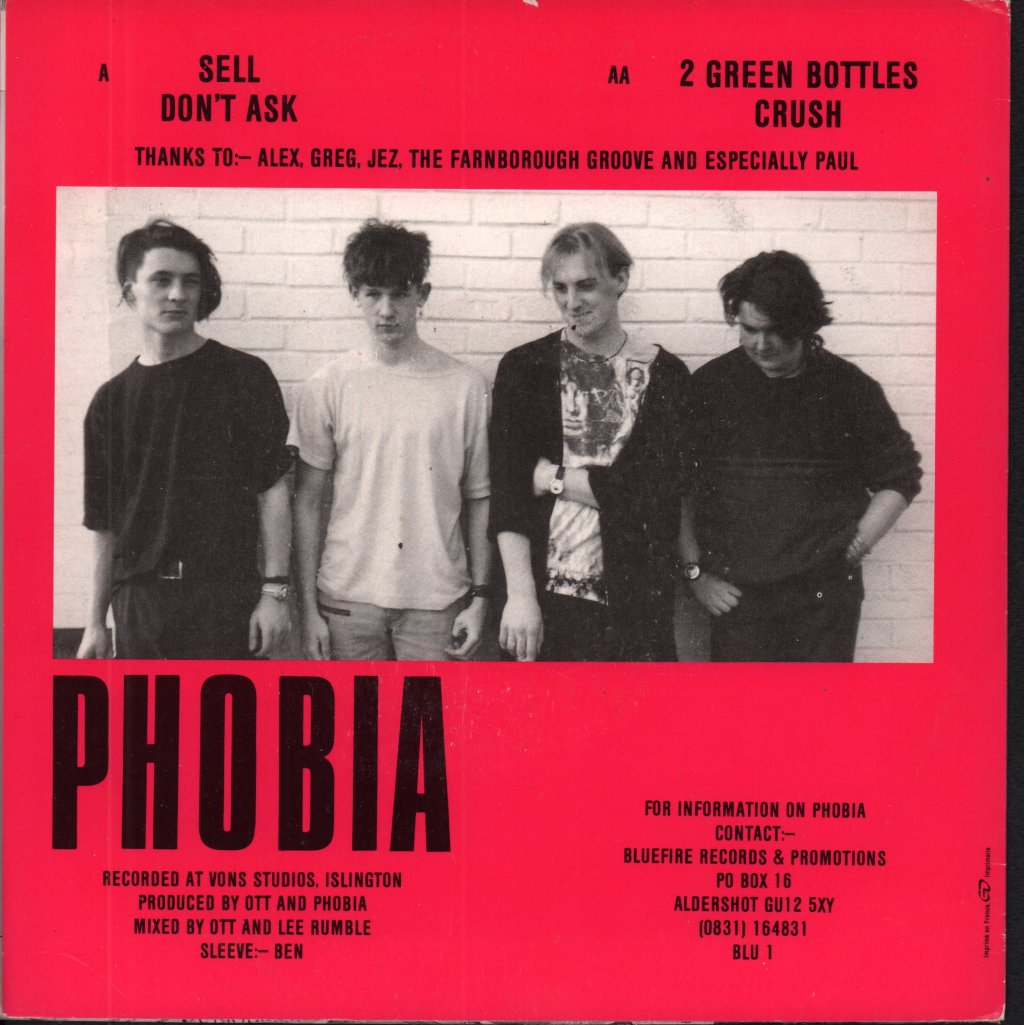 Phobia - 5'11" Ep - 7 Inch