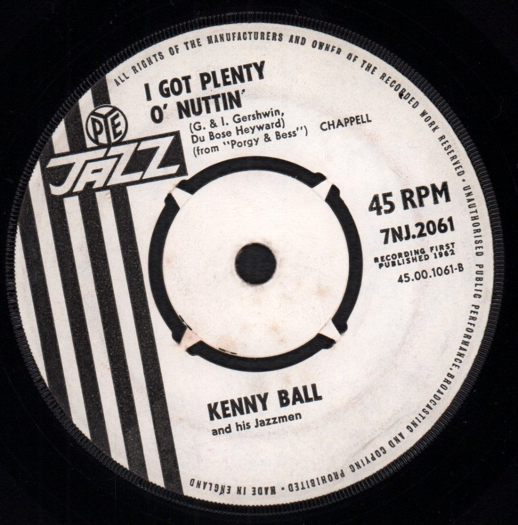 Kenny Ball And His Jazzmen - Pay Off - 7 Inch