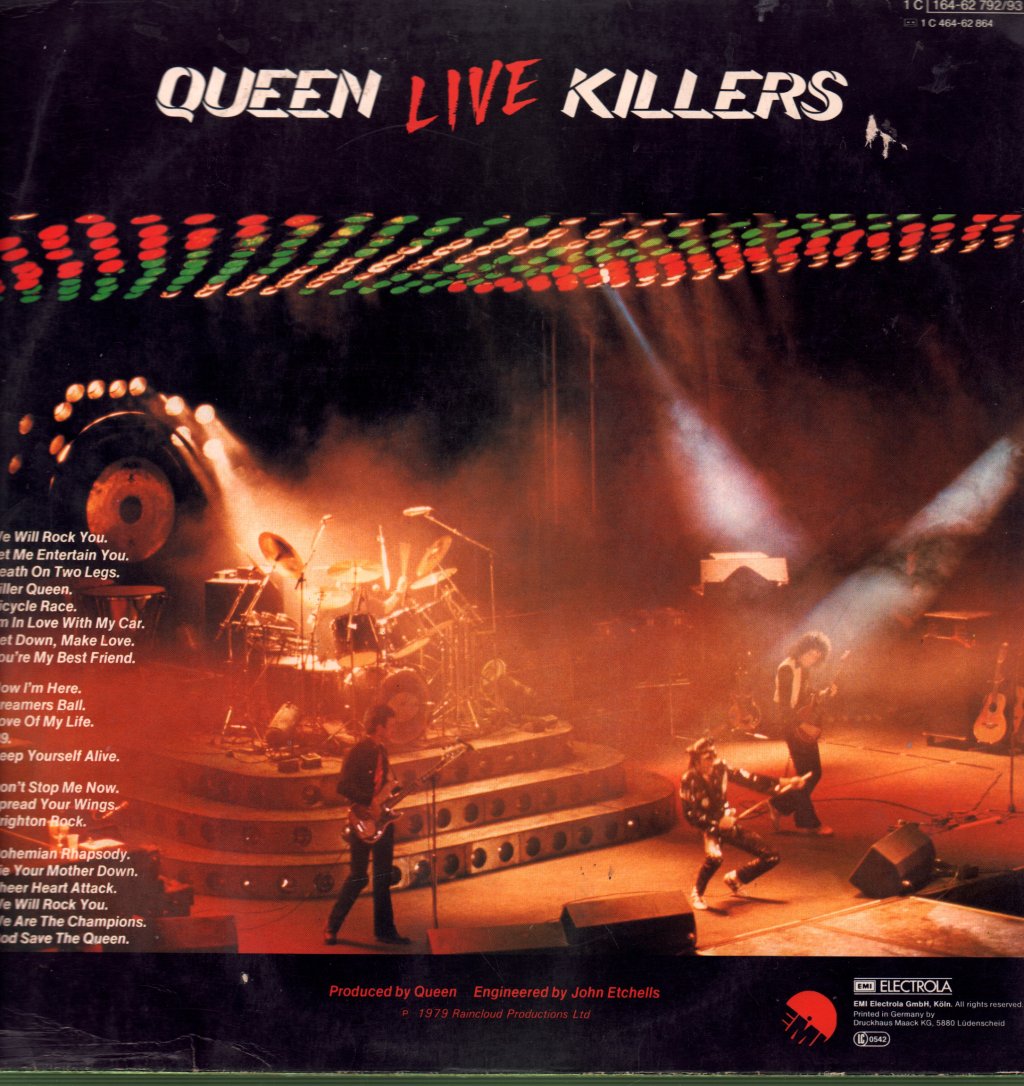 Queen - Live Killers - Double Lp