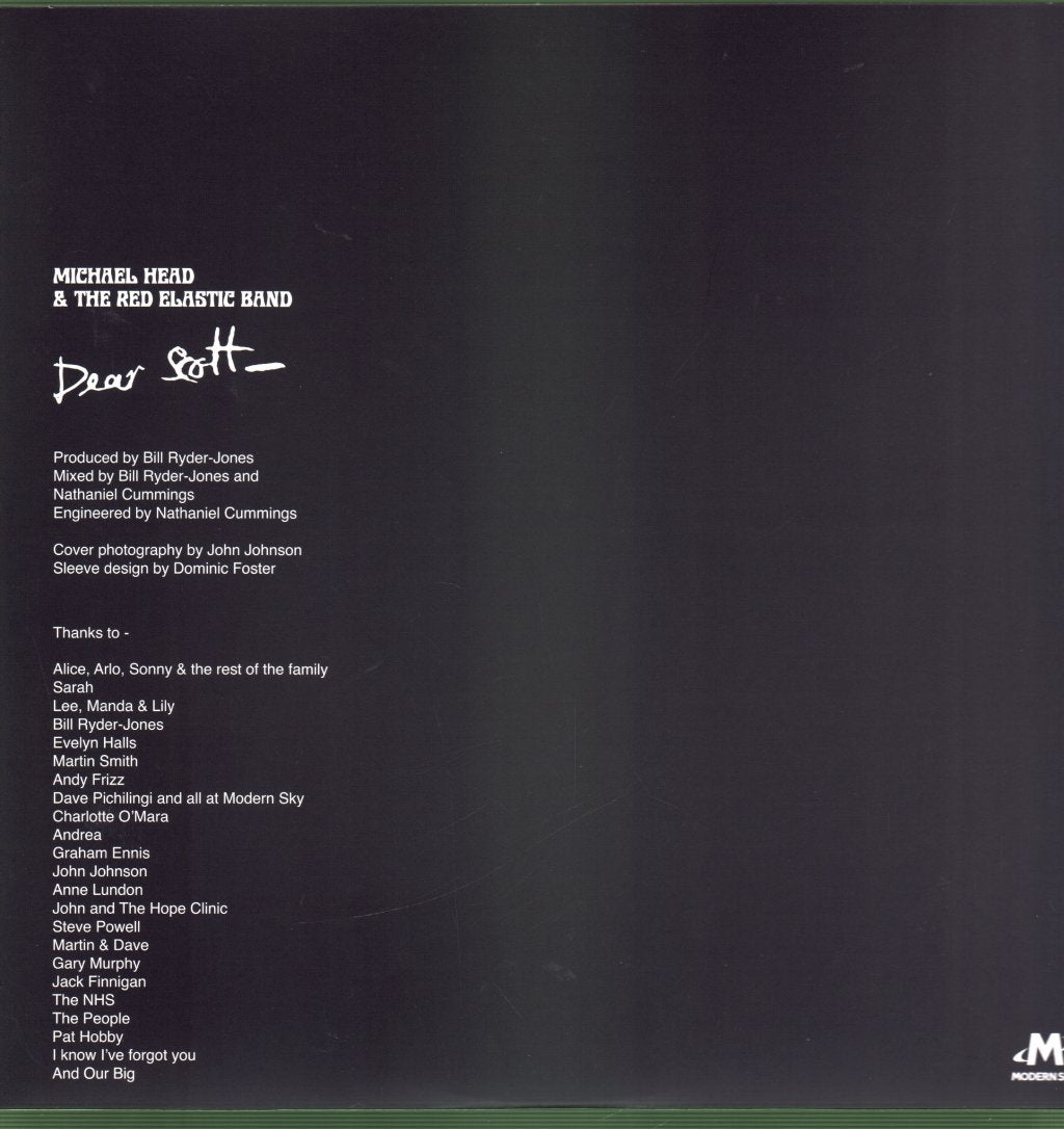 Michael Head And The Red Elastic Band - Dear Scott - Lp