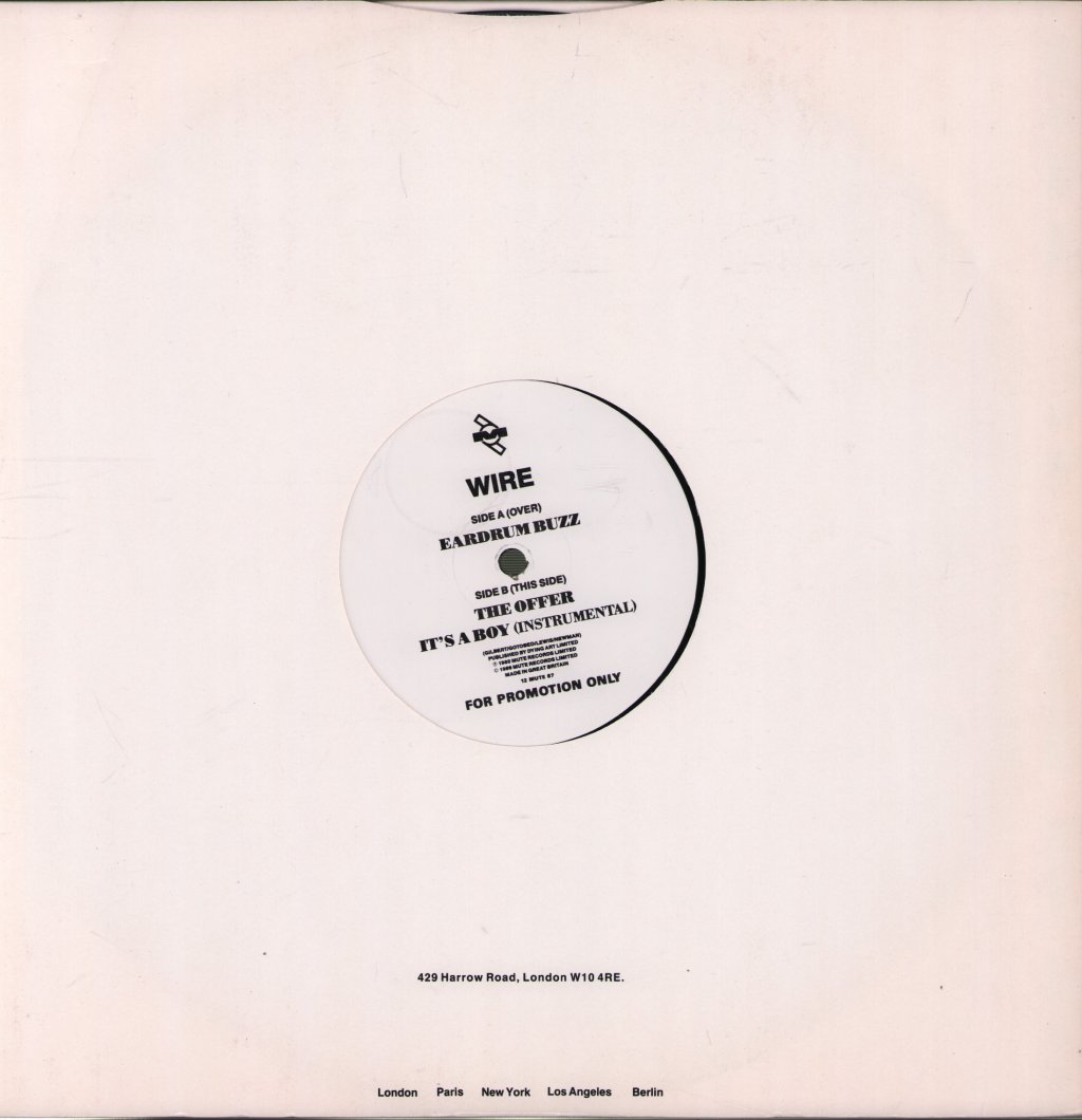 Wire - Eardrum Buzz - 12 Inch