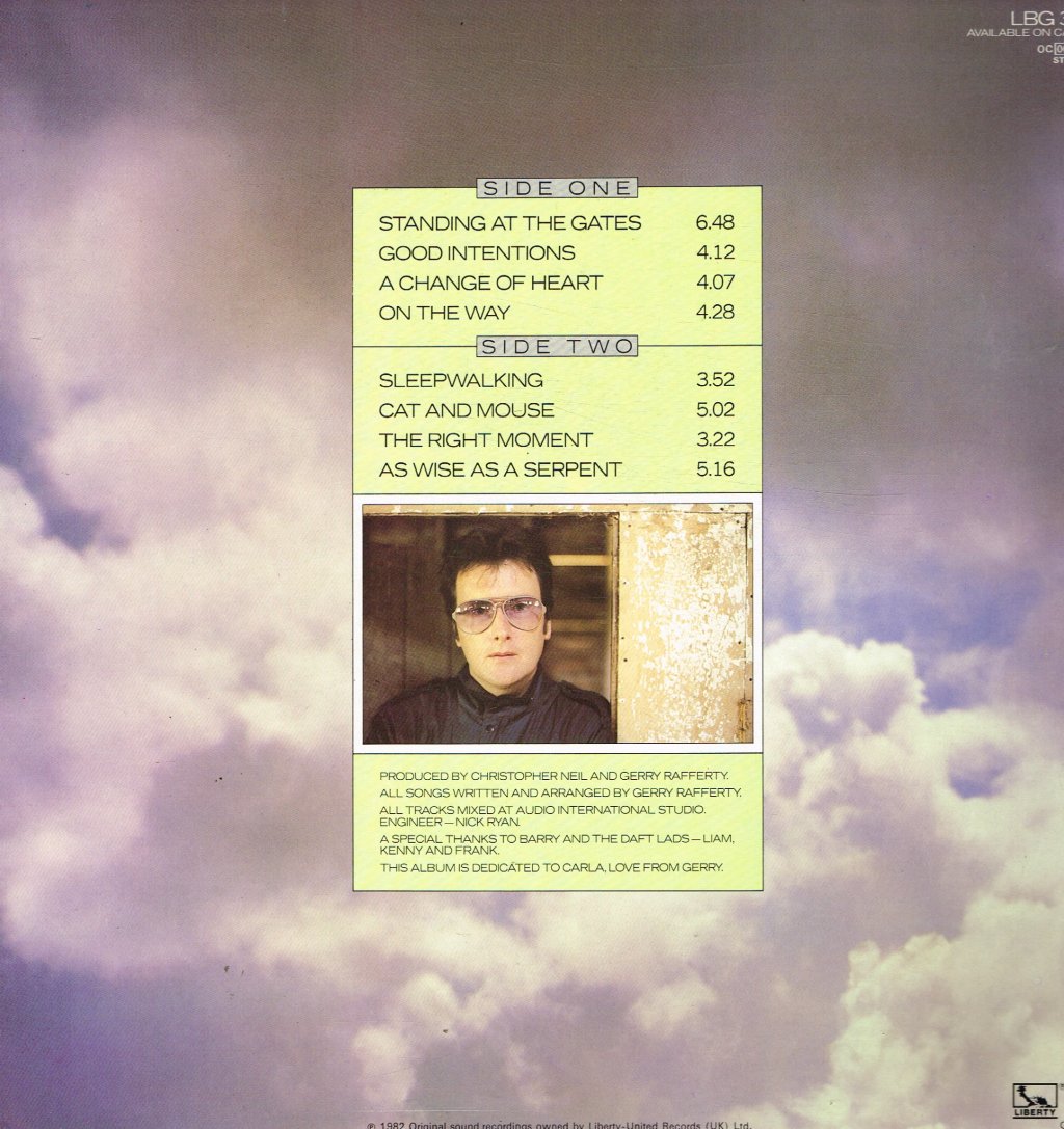 Gerry Rafferty - Sleepwalking - Lp