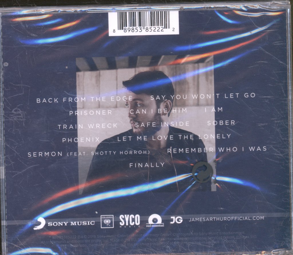 James Arthur - Back From The Edge - Cd
