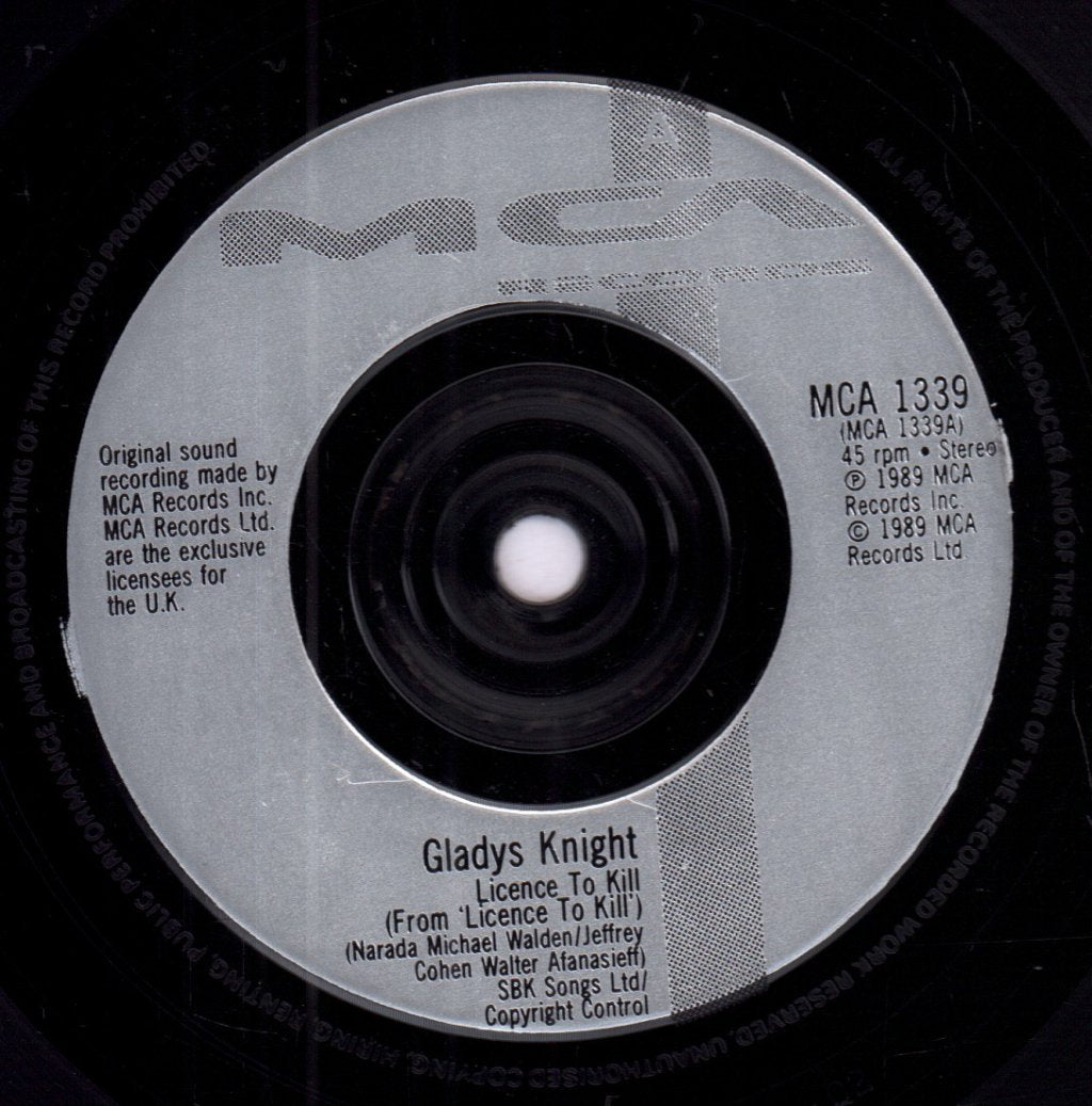 Gladys Knight - Licence To Kill - 7 Inch