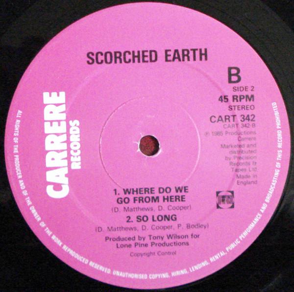 Scorched Earth (Nwobhm Group) - Tomorrow Never Comes - 12 Inch
