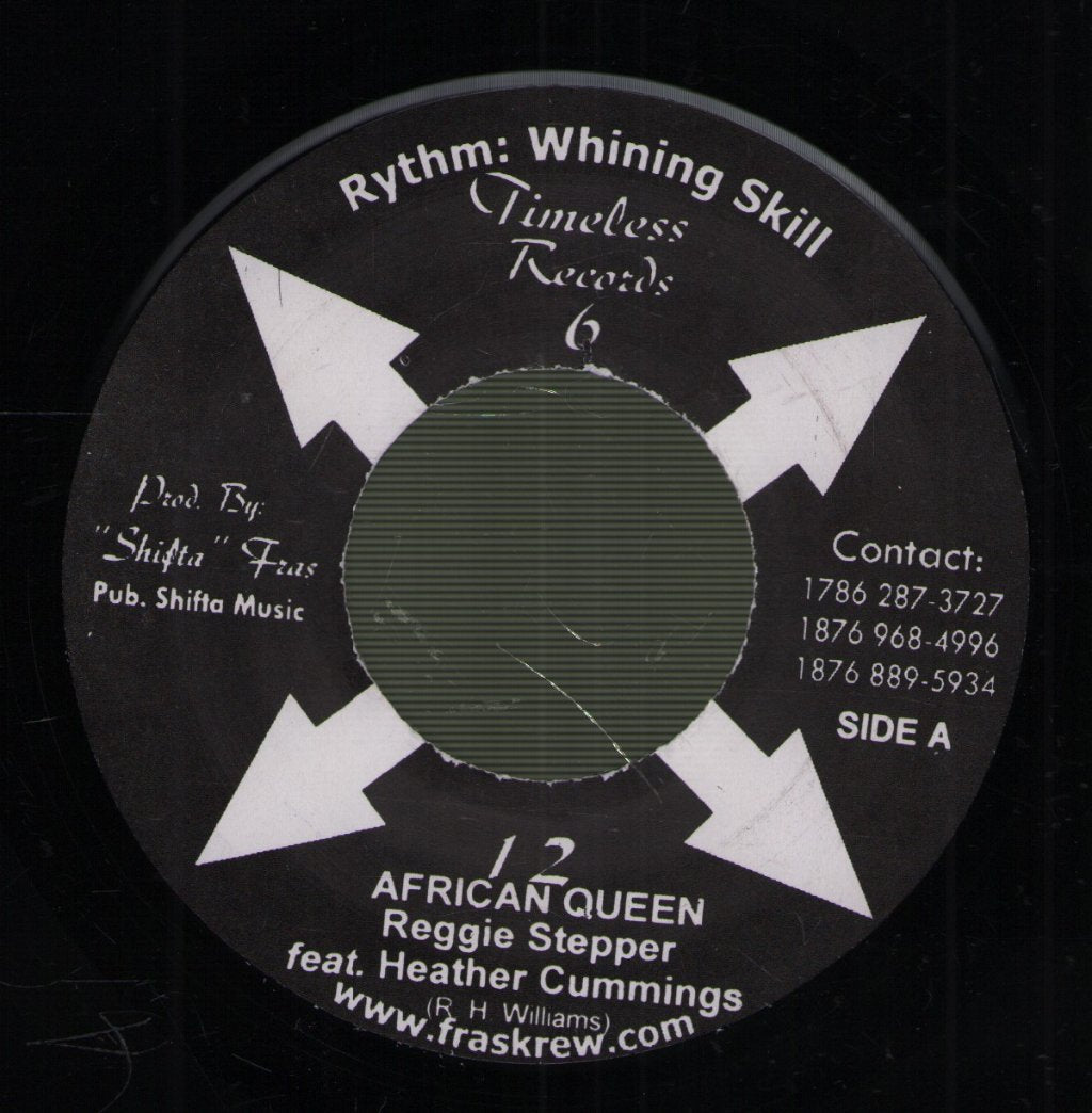 Reggie Stepper Feat. Heather Cummings - African Queen - 7 Inch
