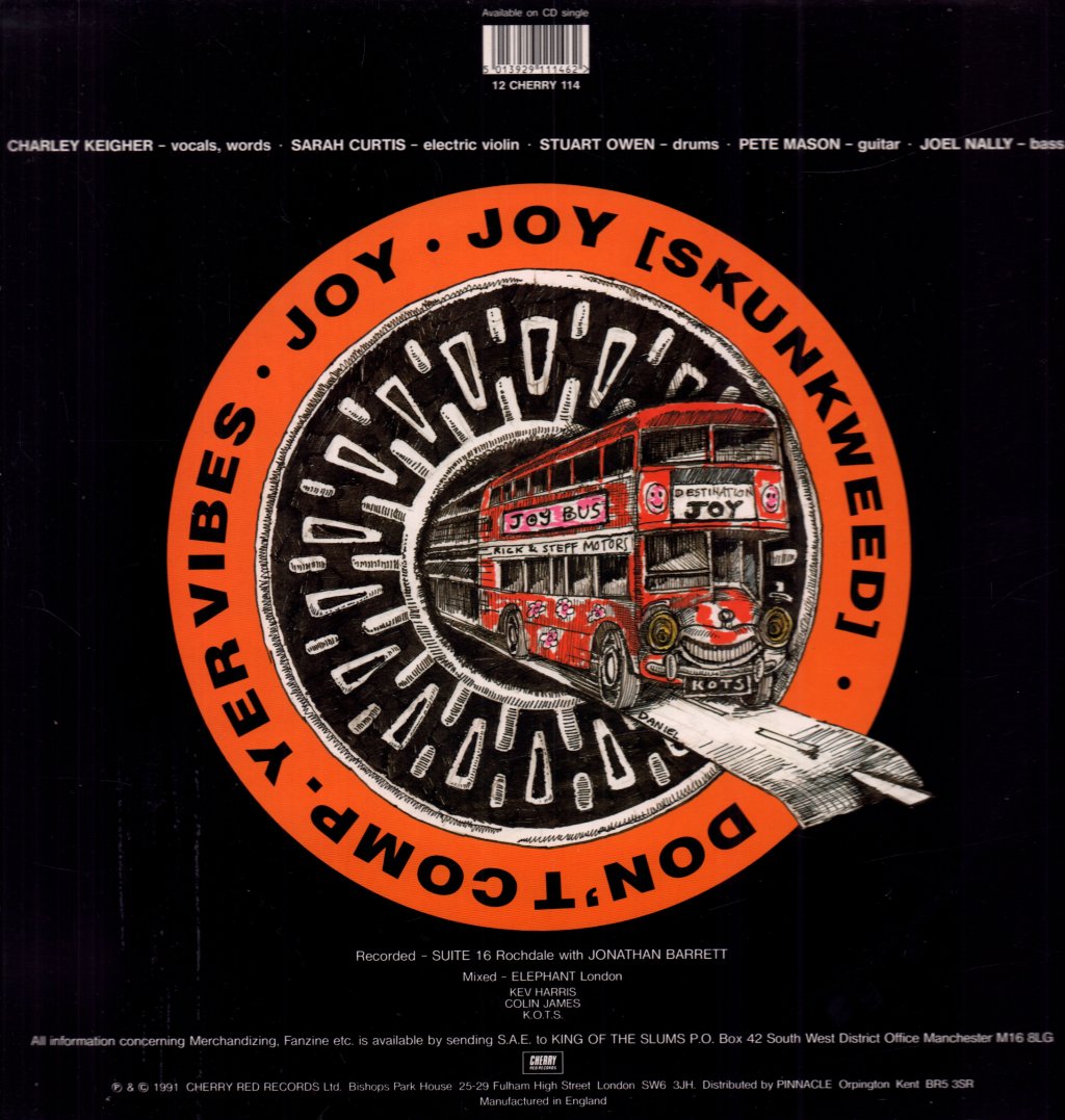 King Of The Slums - Joy - 12 Inch