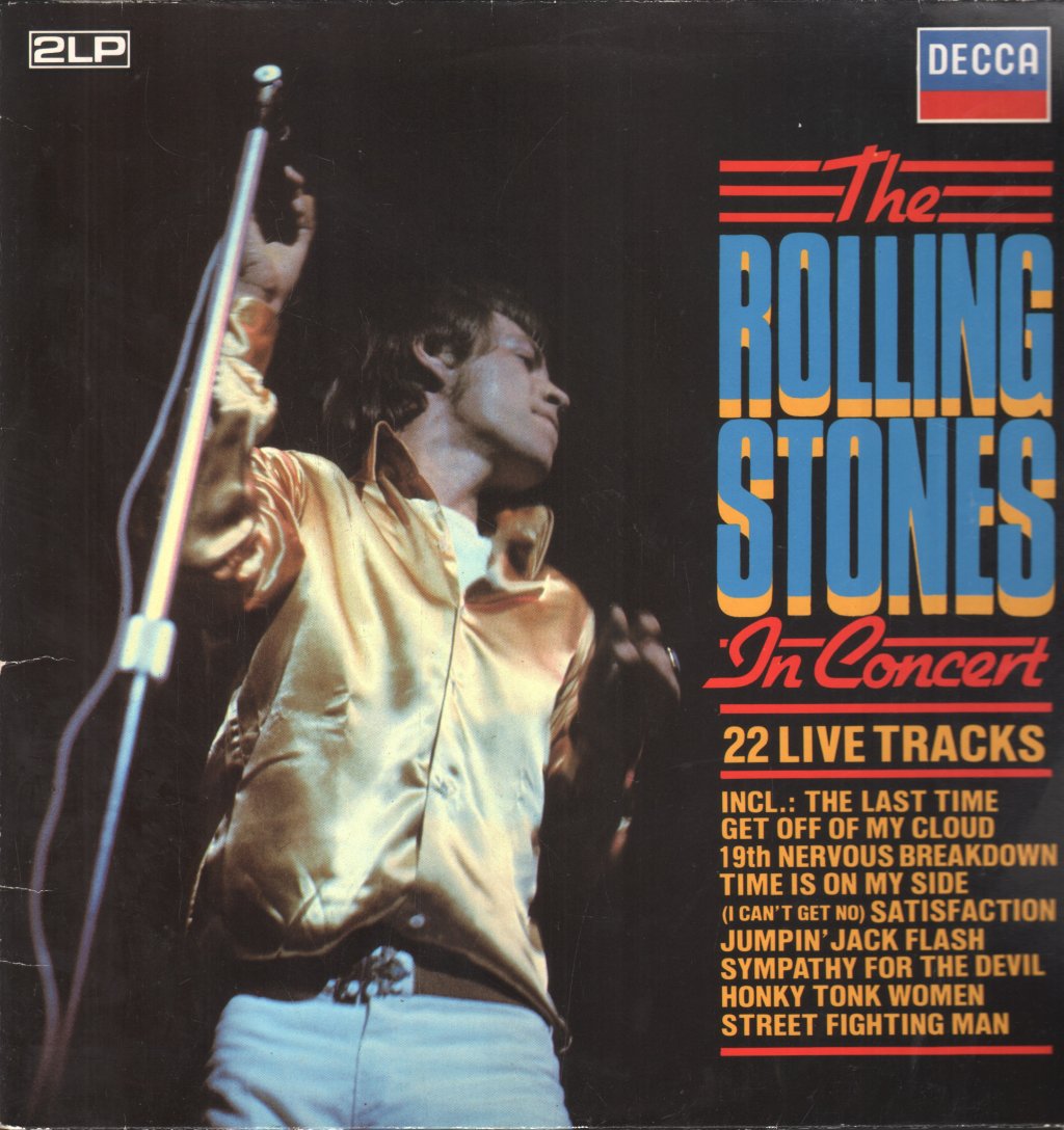 Rolling Stones - In Concert - Double Lp