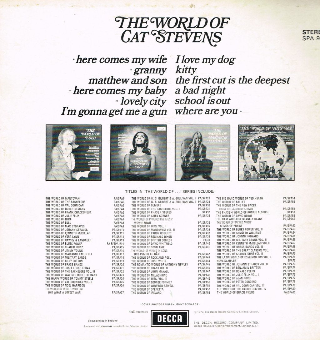 Cat Stevens - World Of - Lp