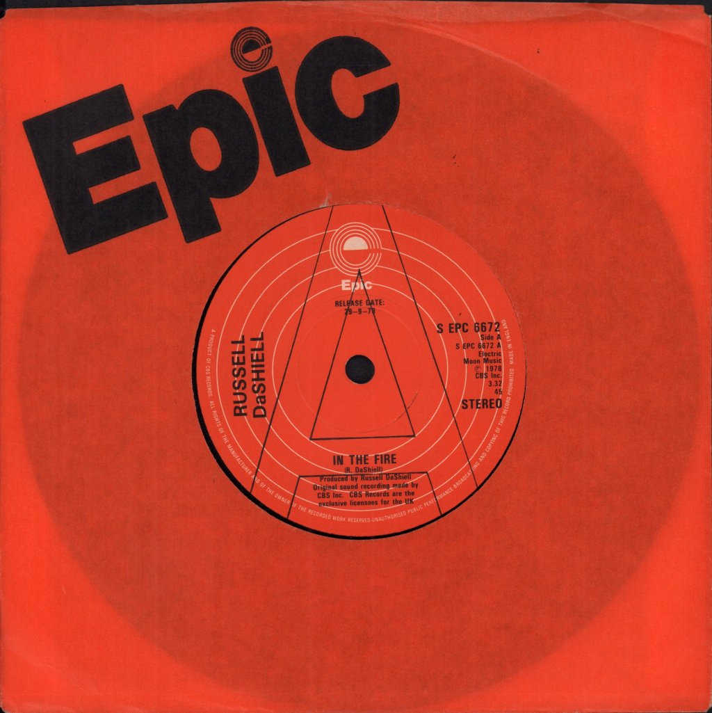 Russell Da Shiell - In The Fire - 7 Inch