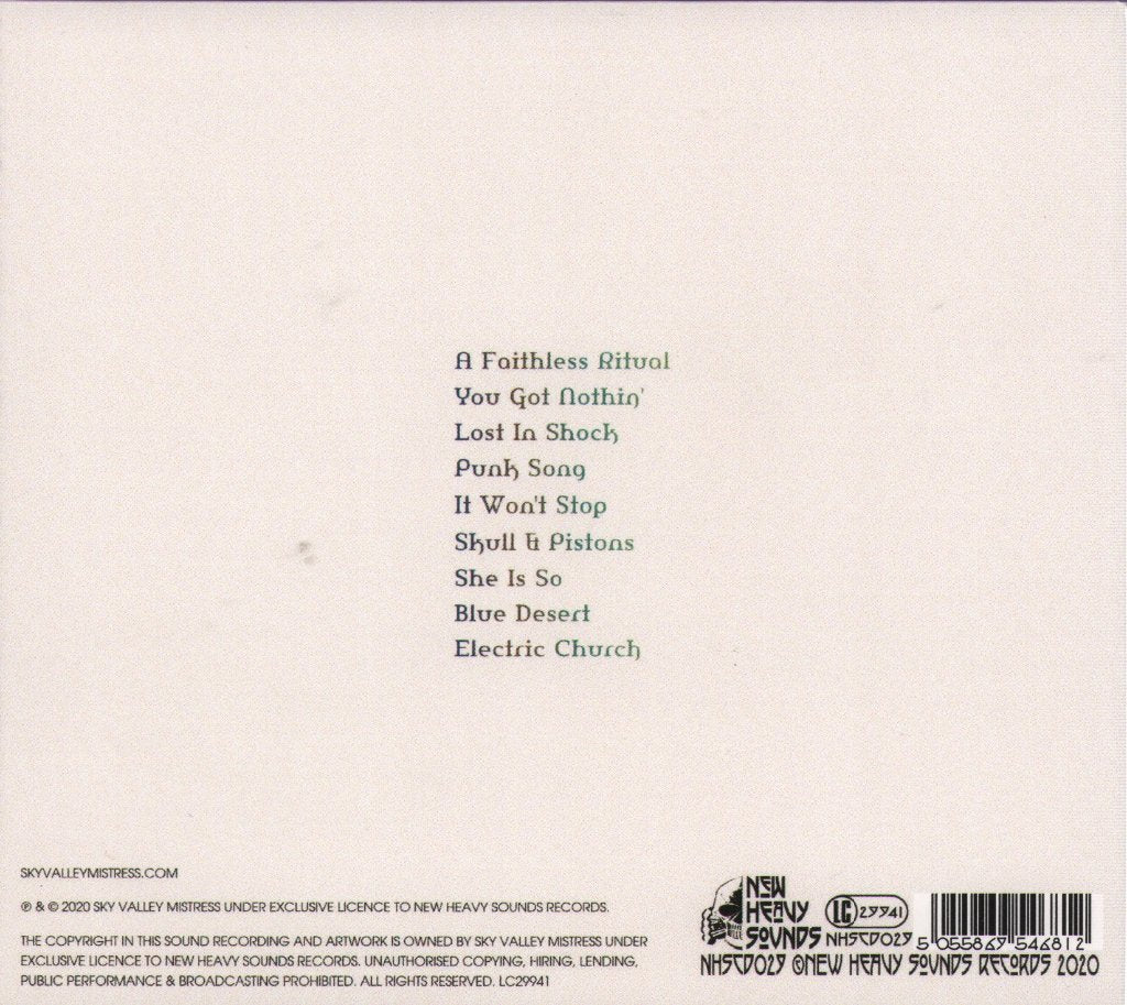 Sky Valley Mistress - Faithless Rituals - Cd
