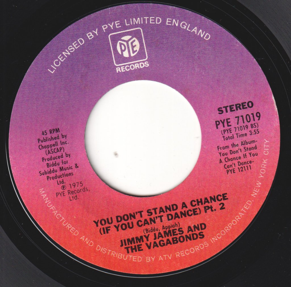 Jimmy James & The Vagabonds - Come Lay Some Lovin' On Me - 7 Inch