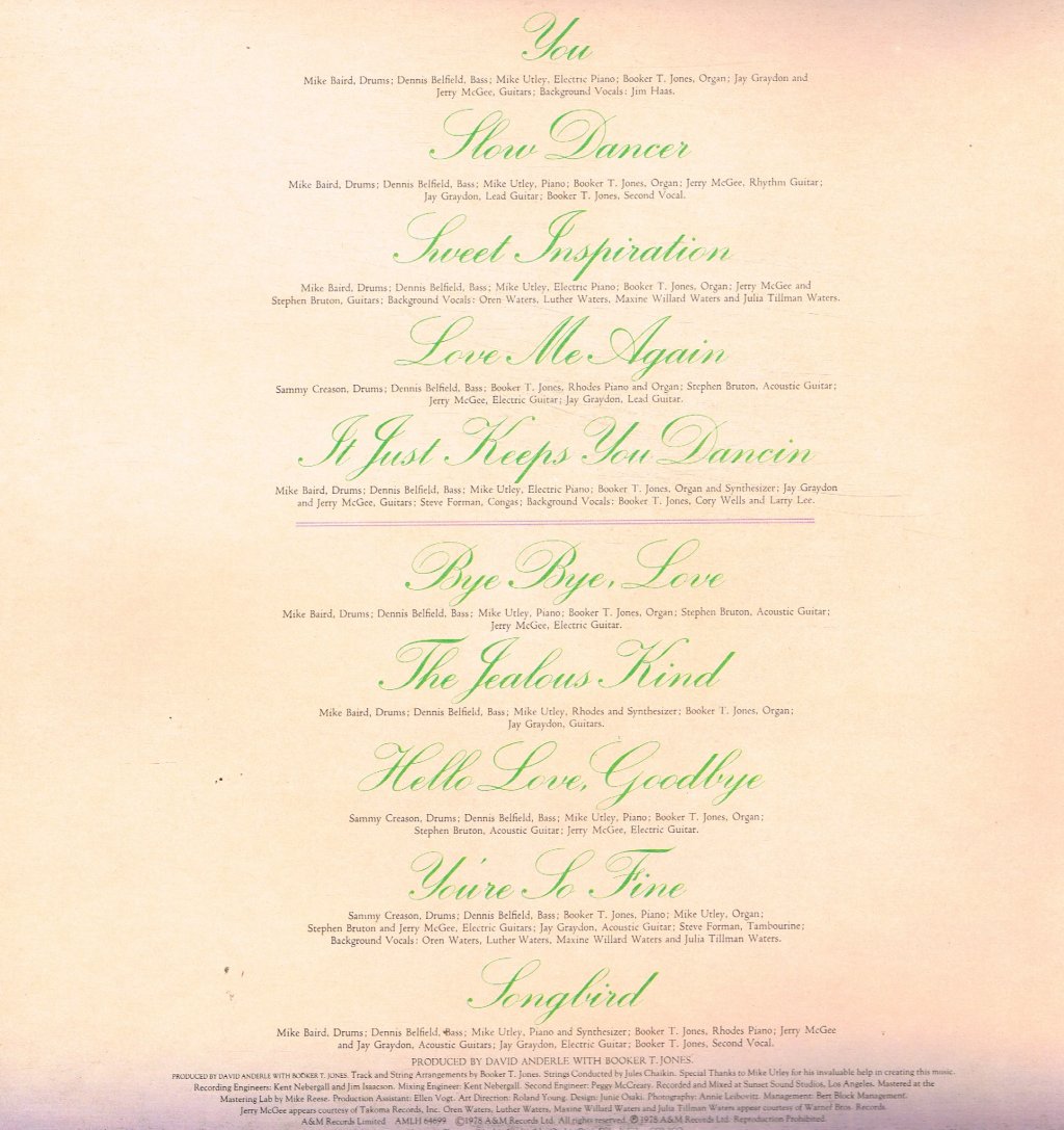 Rita Coolidge - Love Me Again - Lp
