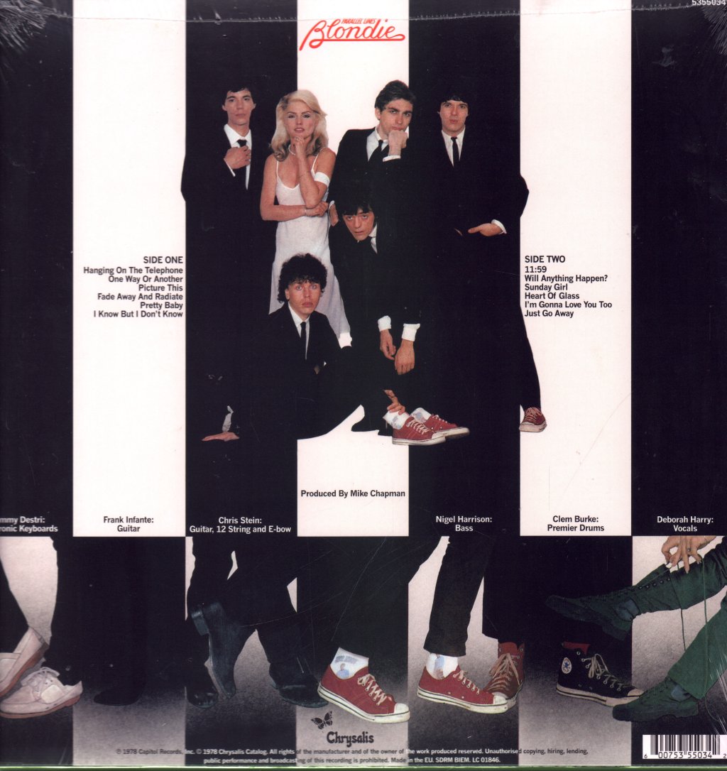 Blondie - Parallel Lines - Lp