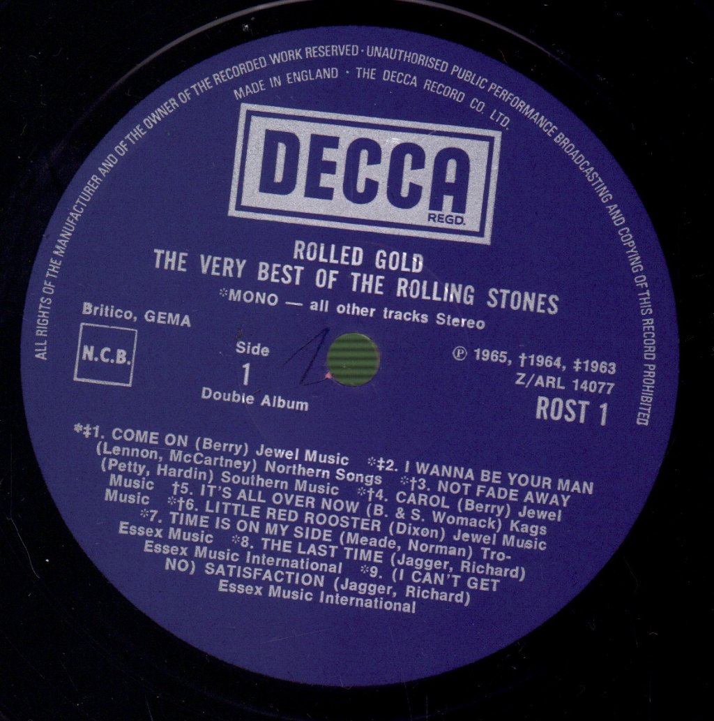 Rolling Stones - Rolled Gold - Double Lp