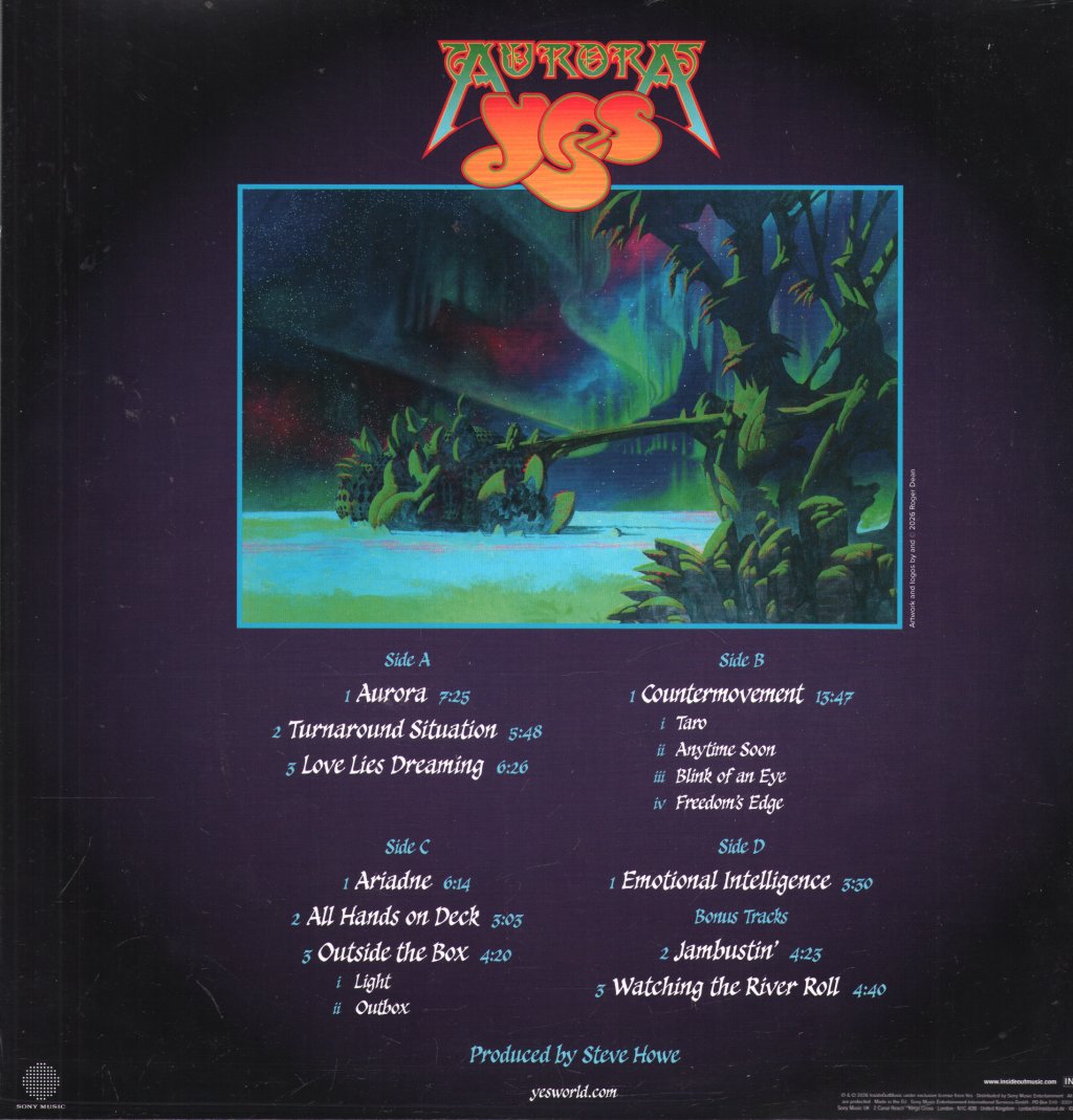 Yes - Aurora - Double Lp