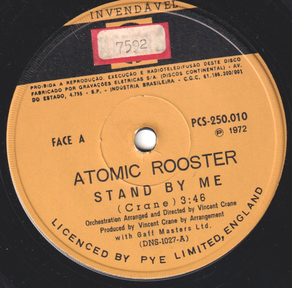 Atomic Rooster - Stand By Me - 7 Inch
