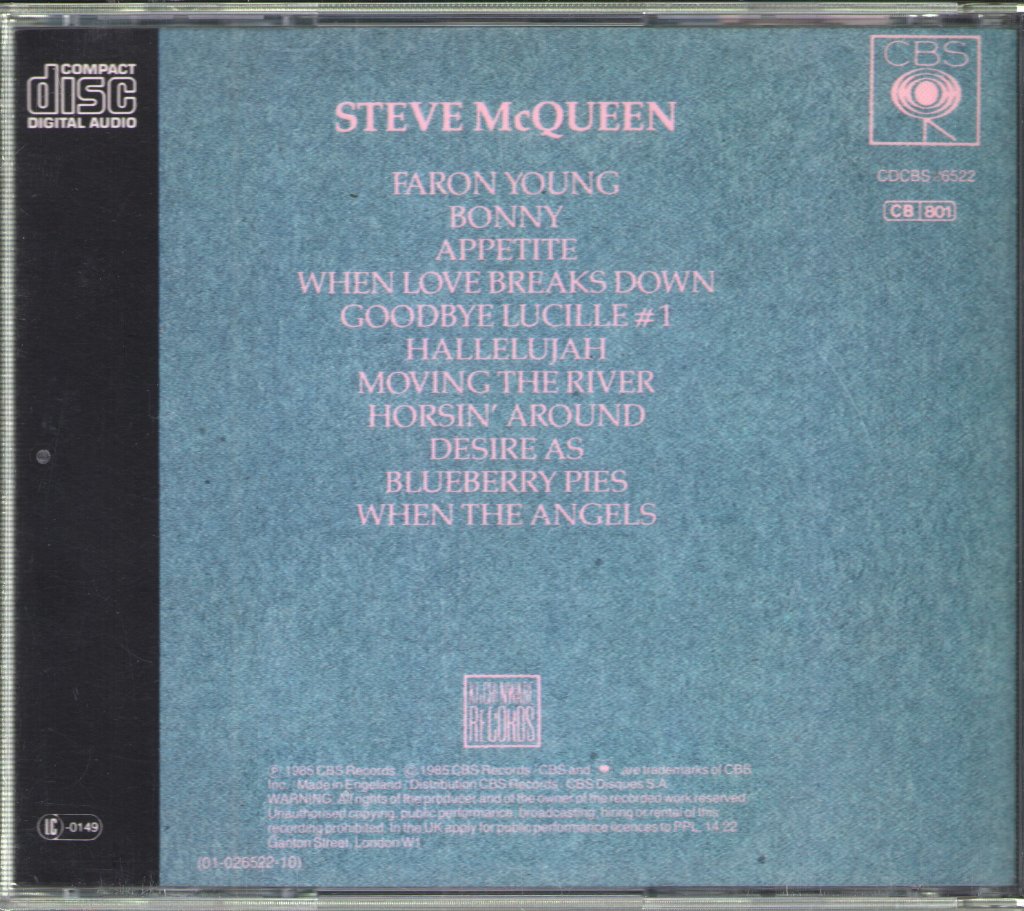 Prefab Sprout - Steve Mcqueen - Cd