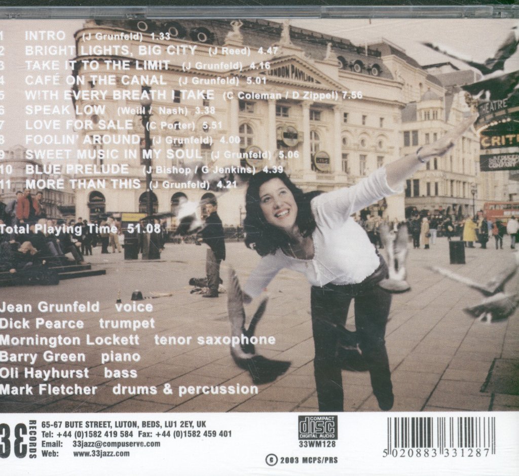 Jean Grunfeld - Bright Lights Big City - Cd