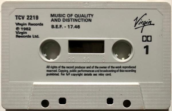 British Electric Foundation - Music Of Quality And Distinction Volume One - Cassette