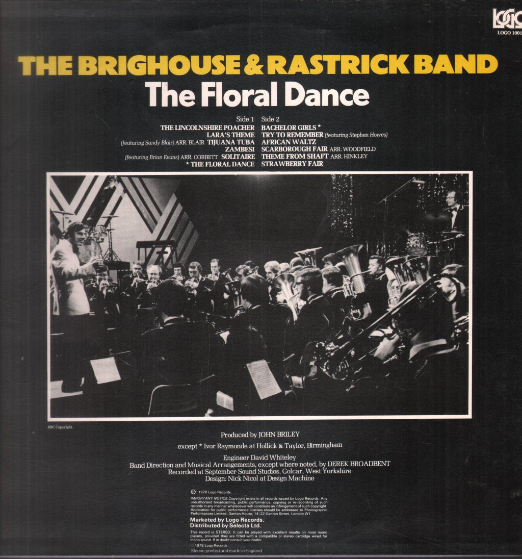 Brighouse And Rastrick Band - Floral Dance - Lp