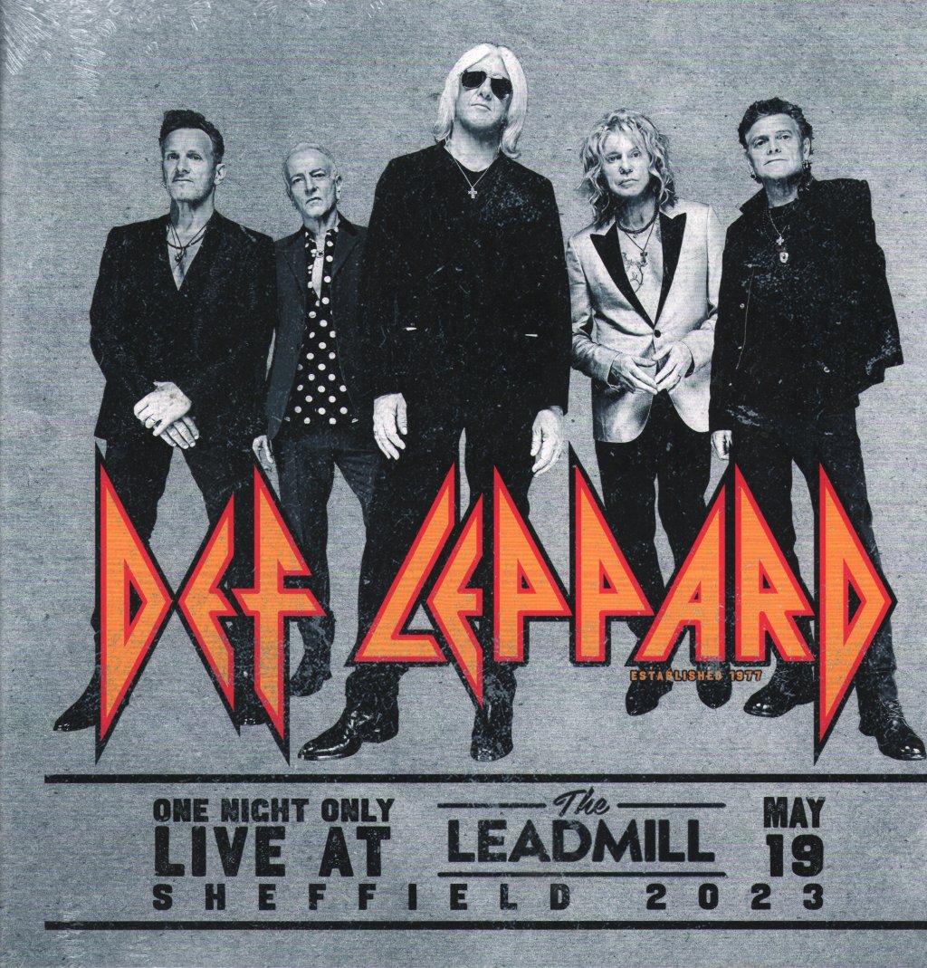 Def Leppard - One Night Only Live at The Leadmill Sheffield May 19, 2023 - Double Lp