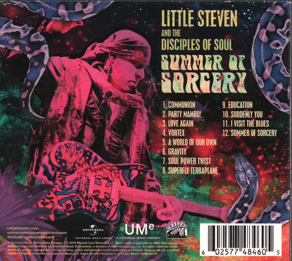 Little Steven And The Disciples Of Soul - Summer Of Sorcery - Cd