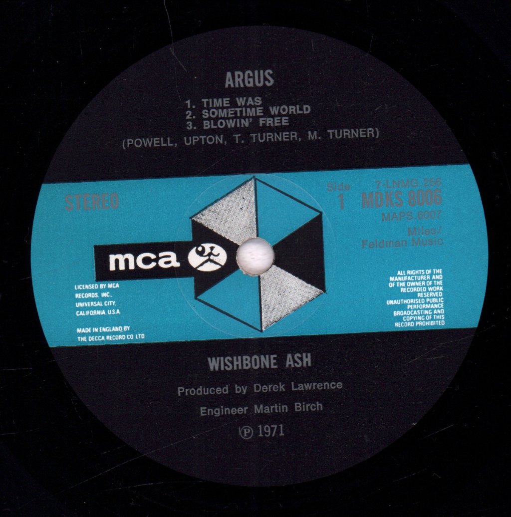 Wishbone Ash - Argus - Lp