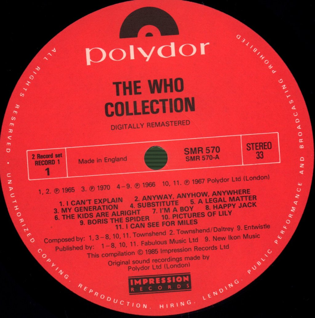 Who - Collection - Double Lp