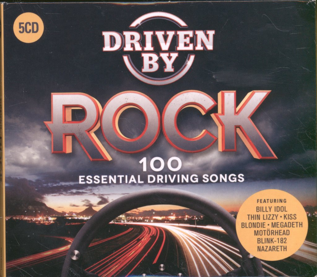 Various Artists - Driven By Rock - 100 Essential Driving Songs - Cd Set