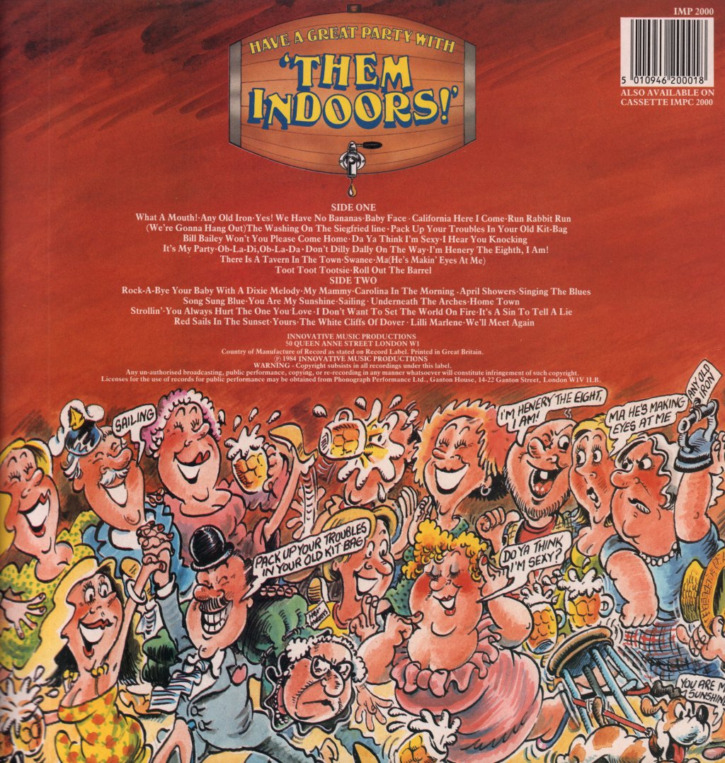 Them Indoors - Have A Great Party With Them Indoors - Lp