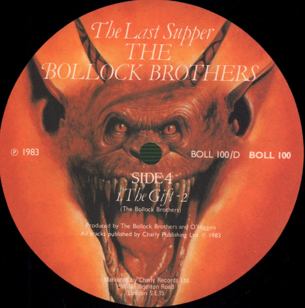 Bollock Brothers - Last Supper - Double Lp