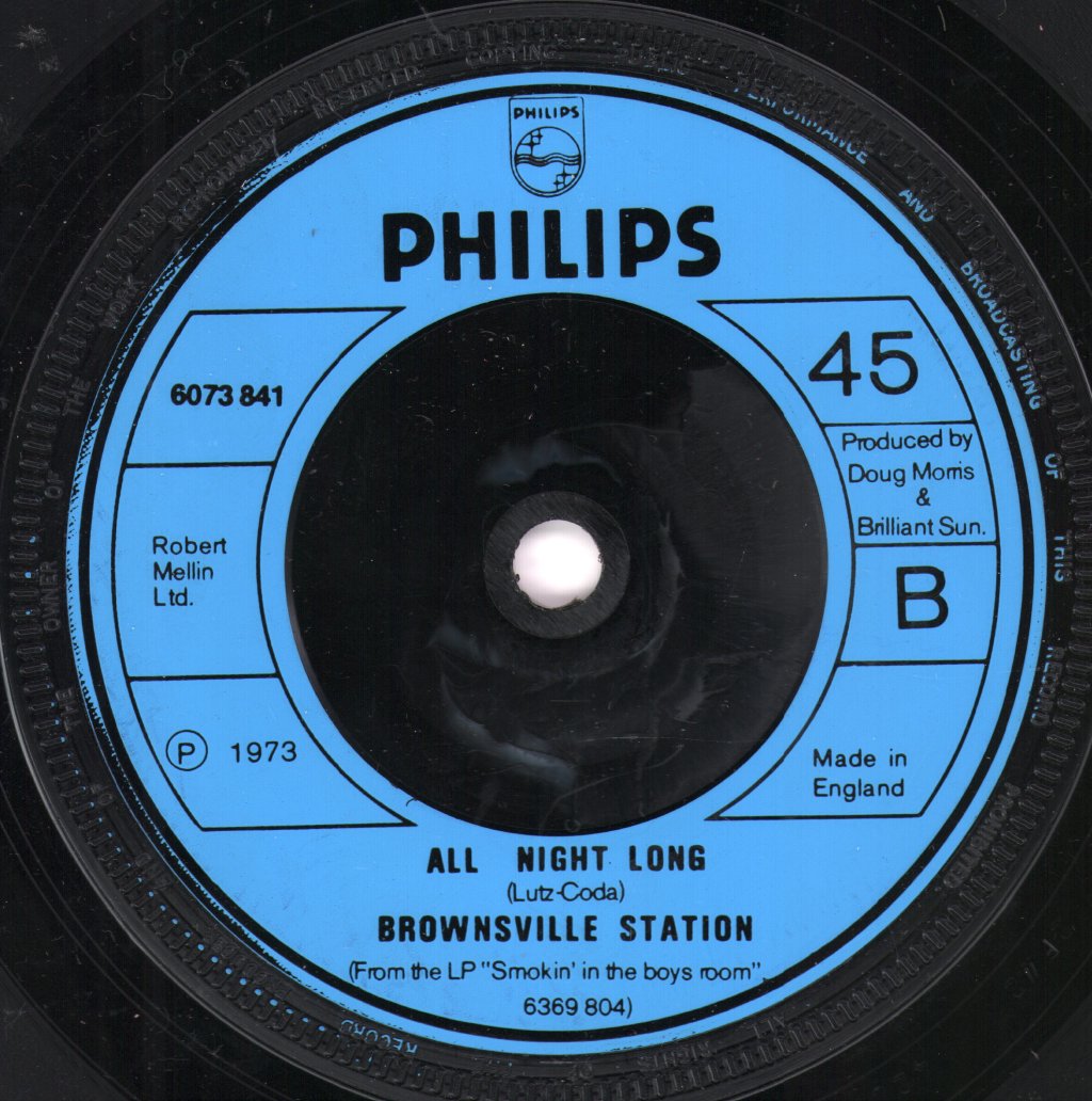 Brownsville Station - Let Your Yeah Be Yeah - 7 Inch