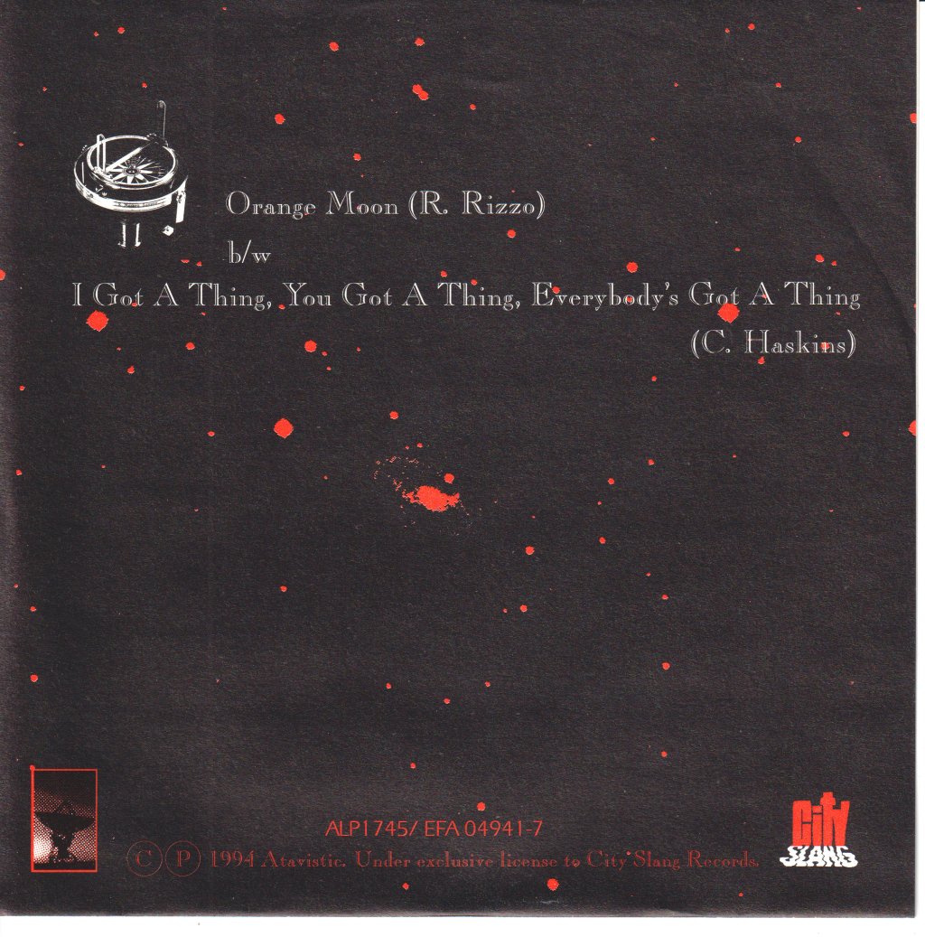 Eleventh Dream Day - Orange Moon - 7 Inch