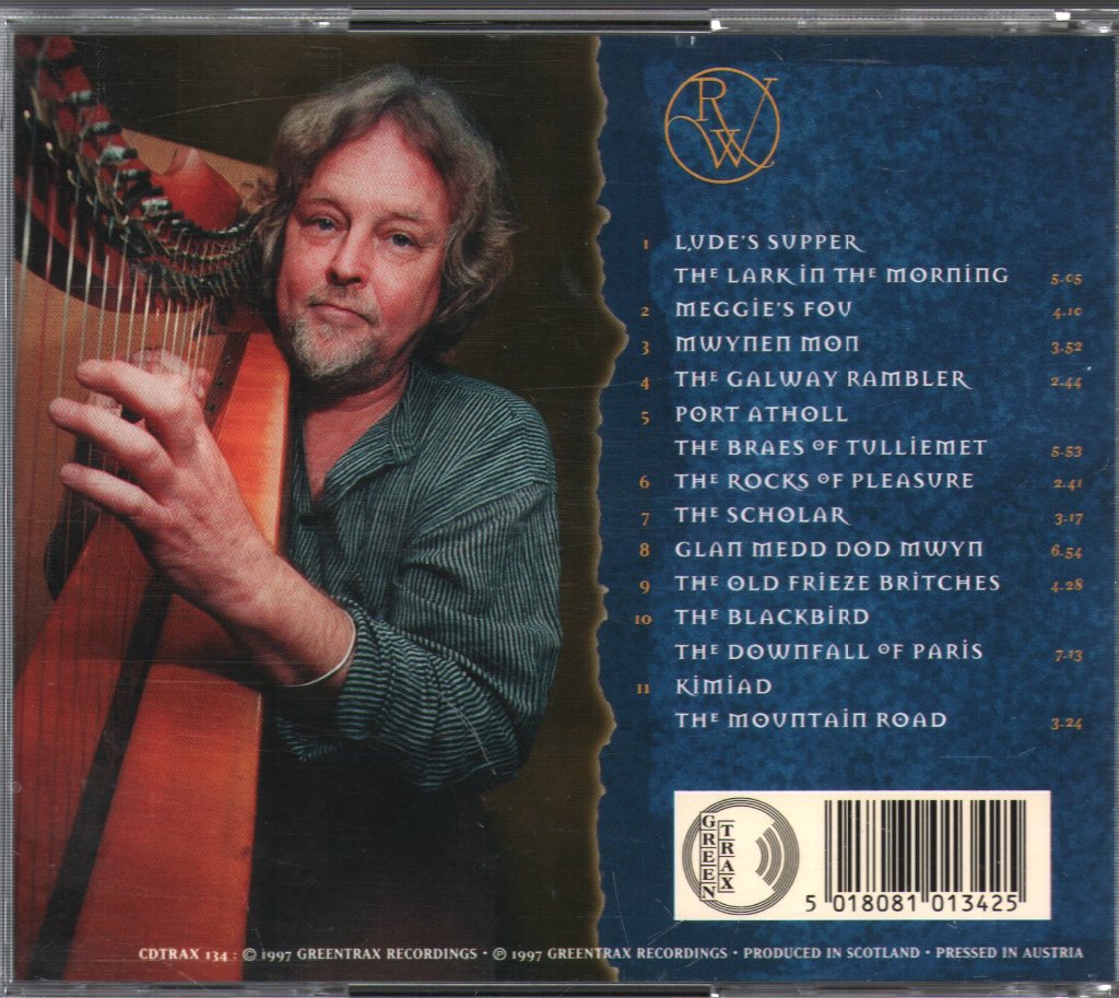 Robin Williamson - Celtic Harp Airs & Dance Tunes - Cd
