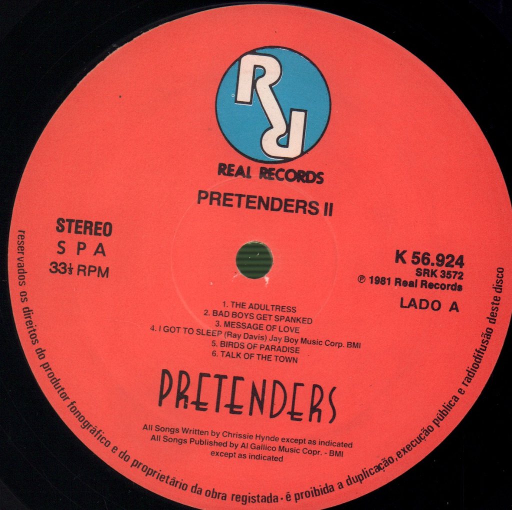 Pretenders - Pretenders II - Lp