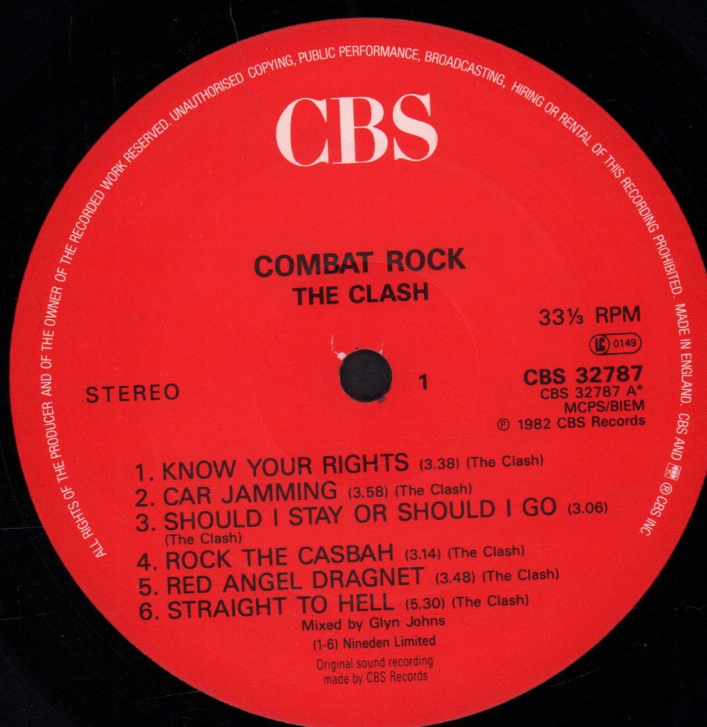 Clash - Combat Rock - Lp