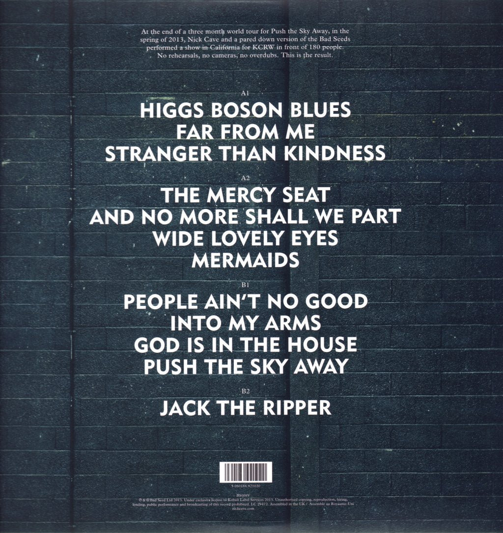 Nick Cave & The Bad Seeds - Live From KCRW - Double Lp