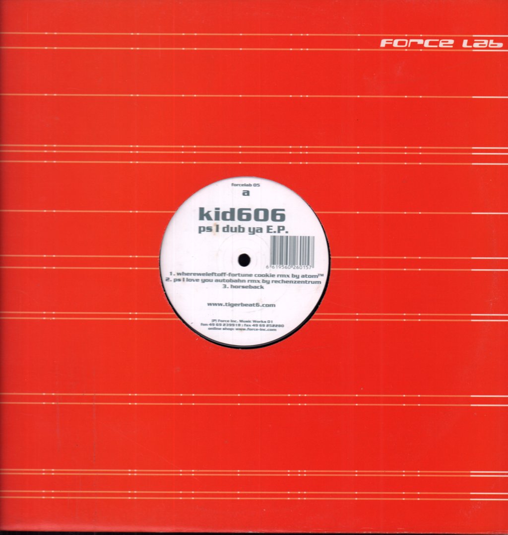 Kid606 - Ps I Dub Ya - 12 Inch