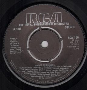 Royal Philharmonic Orchestra - Hooked On Classics - 7 Inch