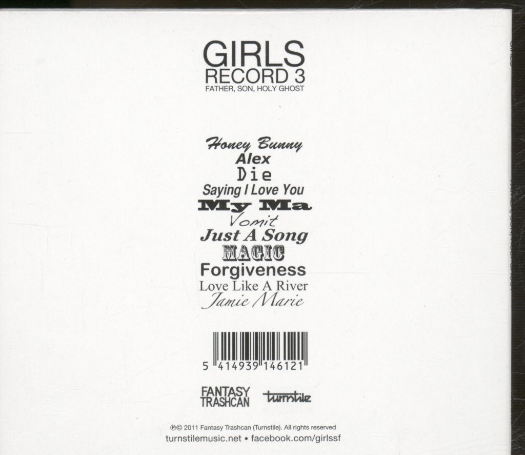 Girls (2000'S) - Father, Son, Holy Ghost - Cd