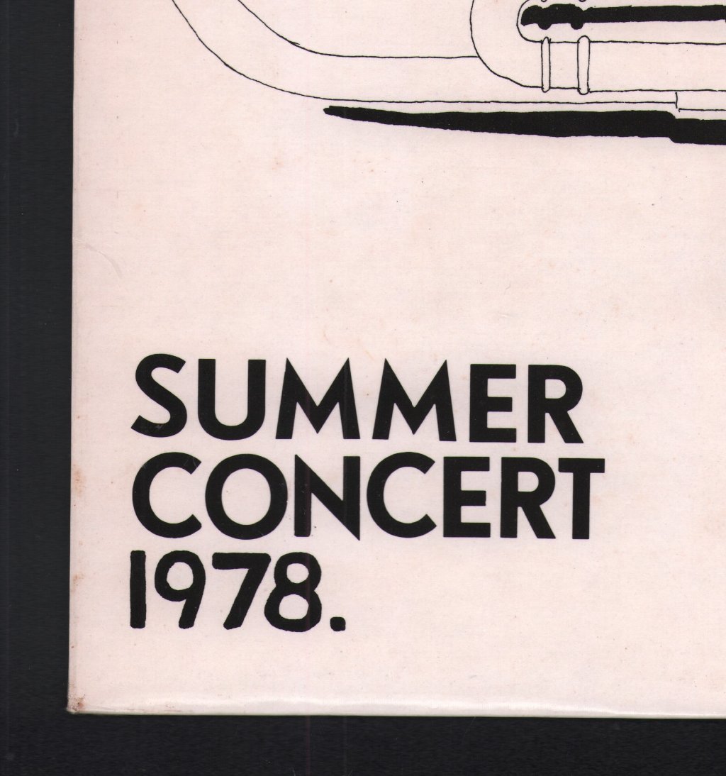 Francis Bacon School - Francis Bacon School Summer Concert 1978 - Lp