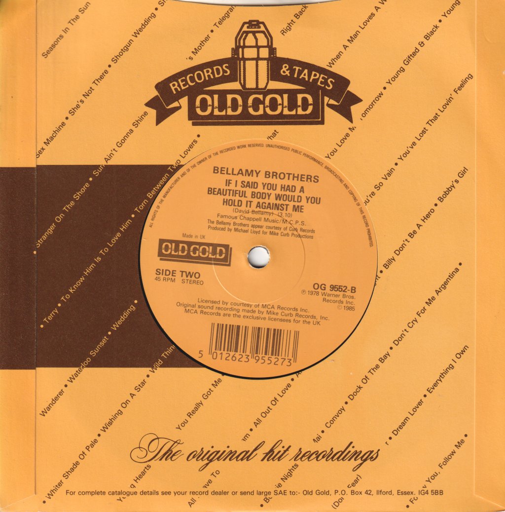 Bellamy Brothers - Let Your Love Flow - 7 Inch