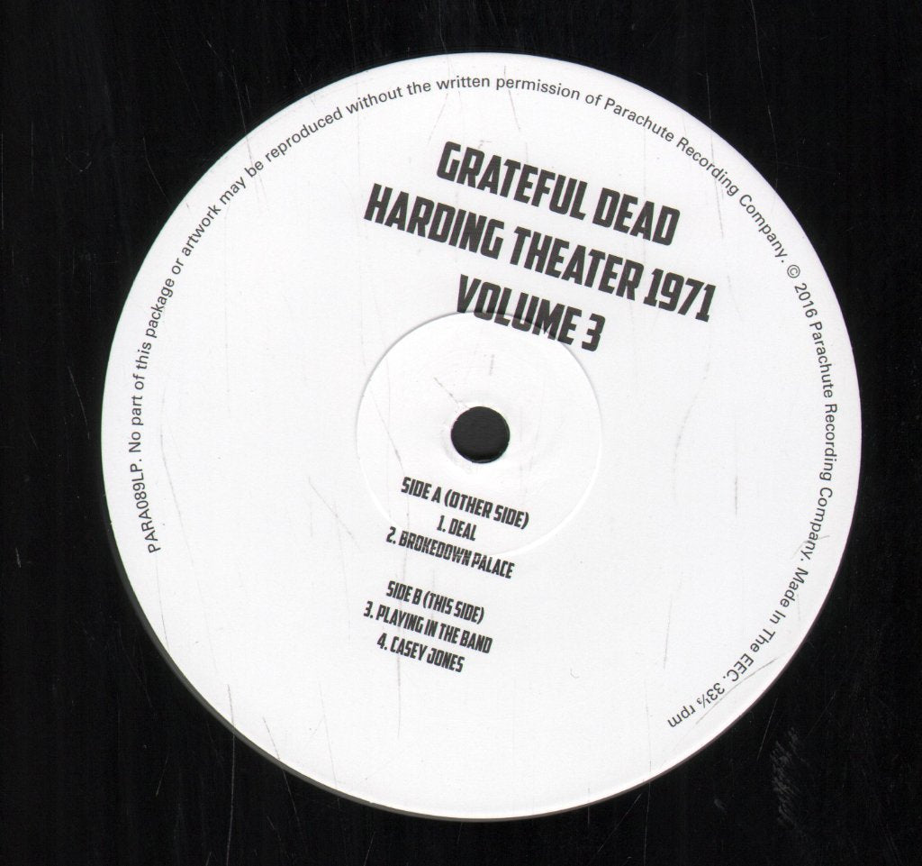 Grateful Dead - Harding Theater 1971 Volume 3 - Double Lp
