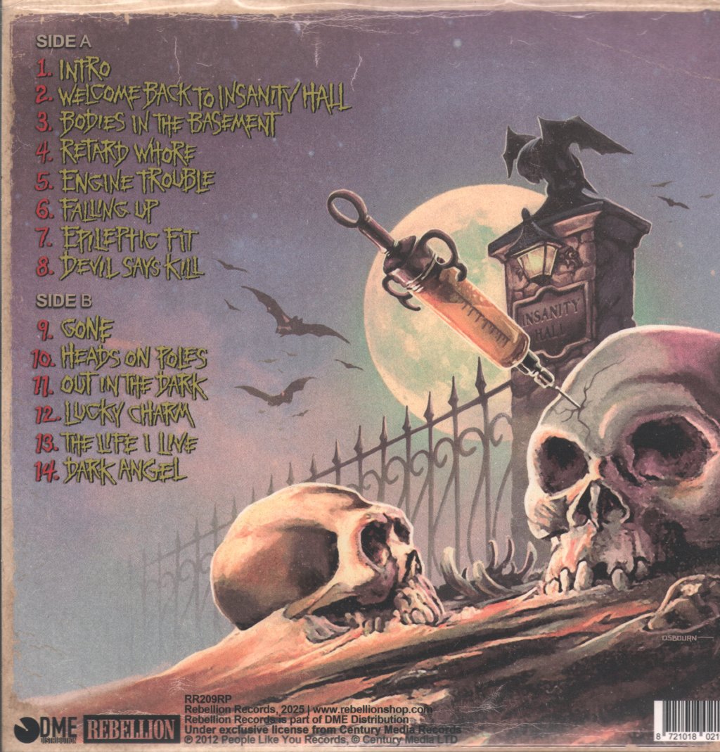 Demented Are Go - Welcome Back To Insanity Hall - Lp